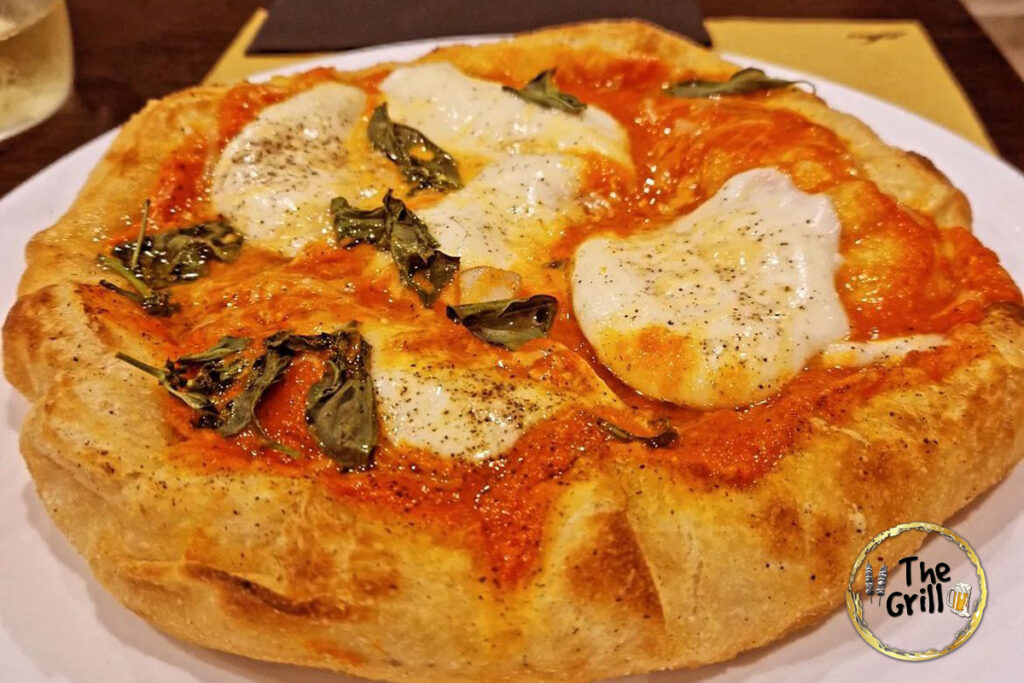 Pizza Bufala e basilico